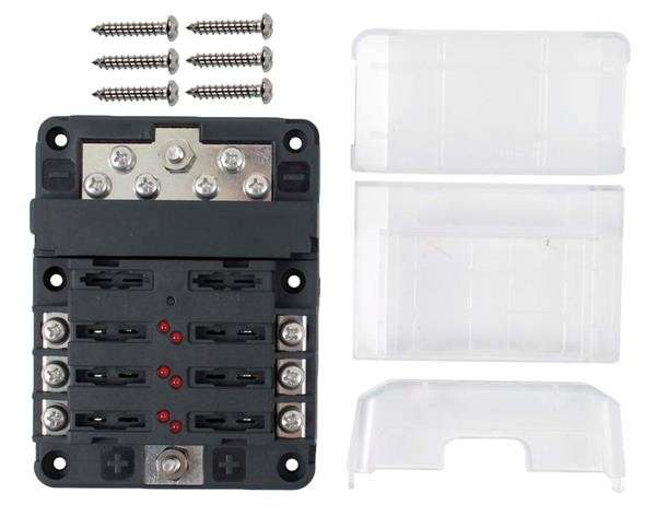 Fuse Box Complete (- + ) 6 Way