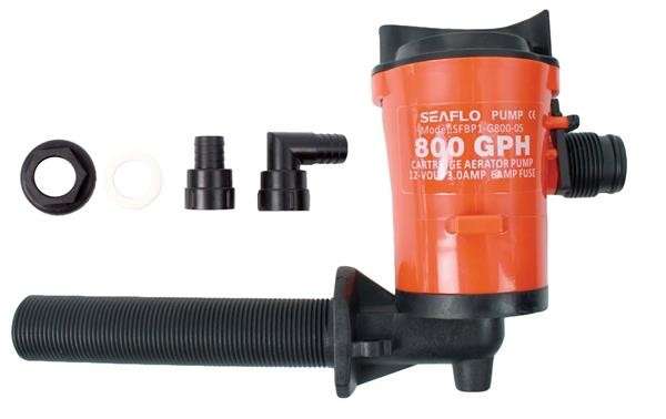 Seaflo Livewell Pump 800 Gph - 12V - 3.5 Amp
