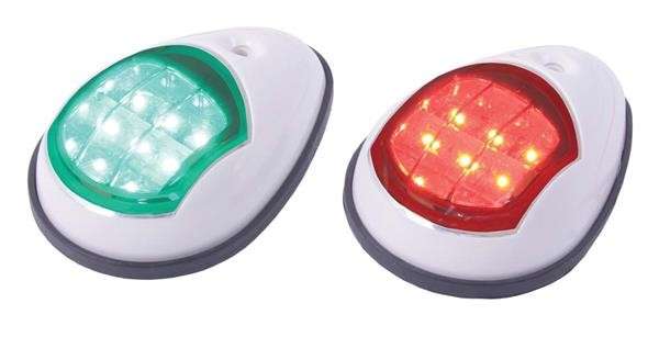 Navigation Lamp LED Pair Red + Green + White