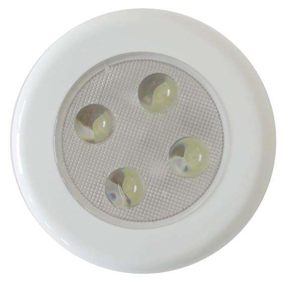 Roof Lamp with 4 LED - White