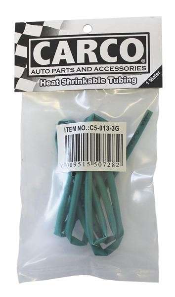 Heat Shrink Tubing - 3mm x 1M - Green