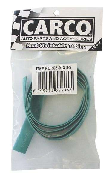 Heat Shrink Tubing - 8mm x 1M - Green