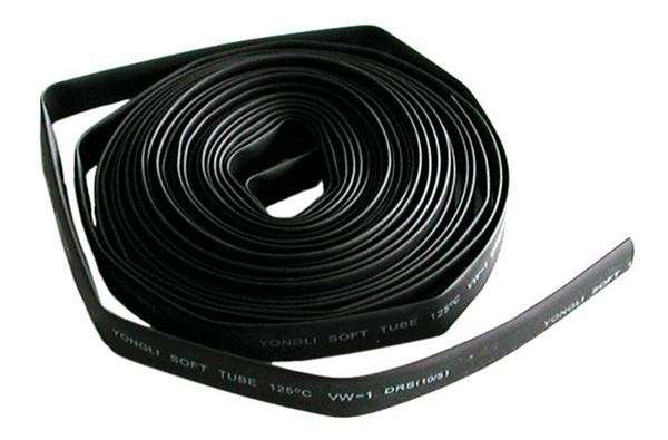 Heat Shrink Tubing - 10mm x 10M - Black