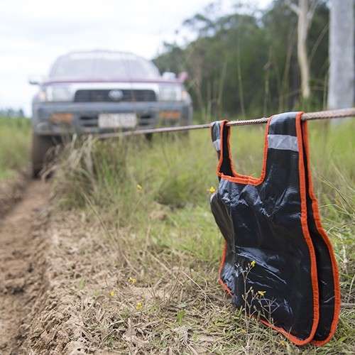 Damper Protector for Winch Cable