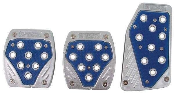 Pedal Pad Set (Silver/Blue)