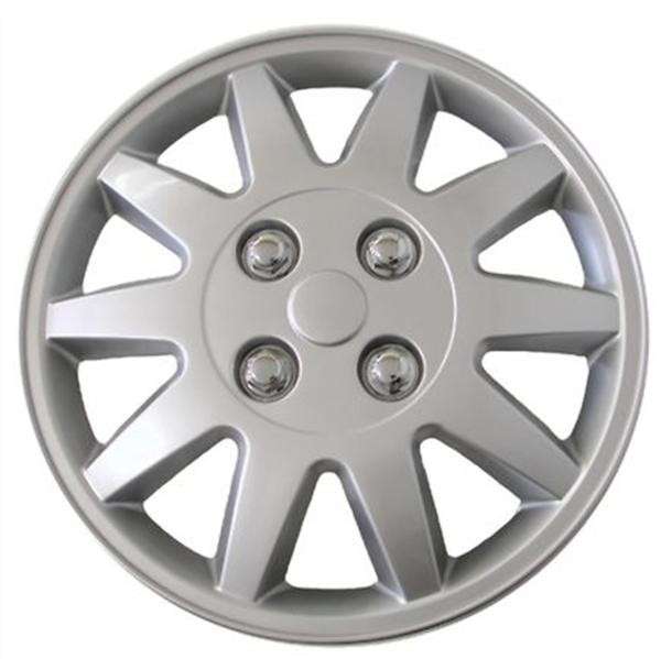 13" Silver Wheel Cover Set