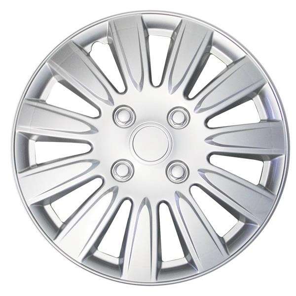15" Silver Wheel Cover Set