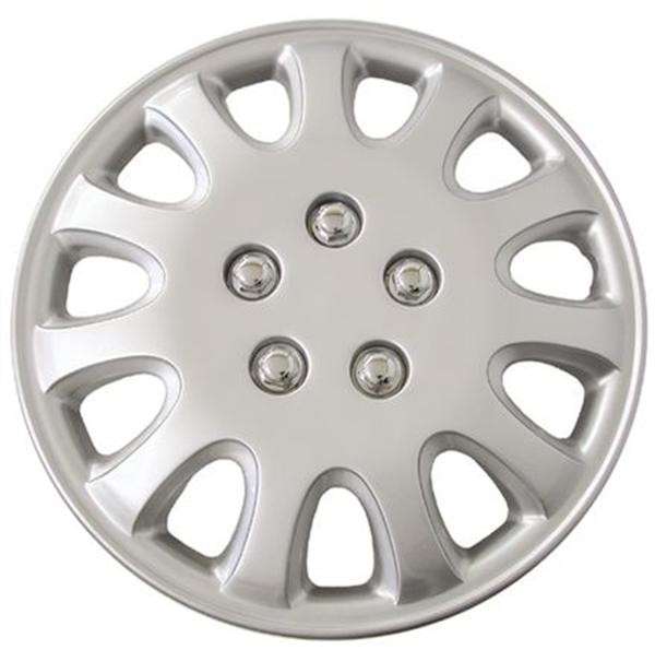 14" Silver Wheel Cover Set