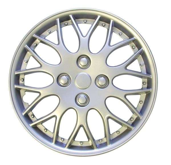13" Silver Wheel Cover Set
