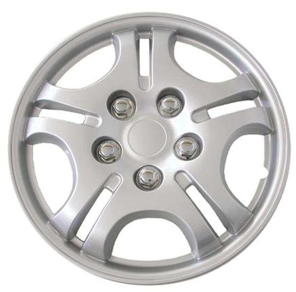 13" Silver Wheel Cover Set