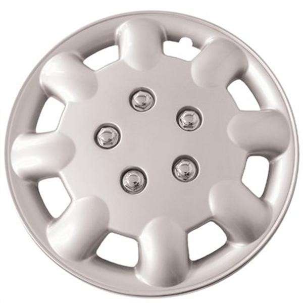 13" Silver Wheel Cover Set