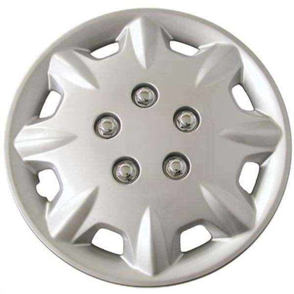 13" Silver Wheel Cover Set