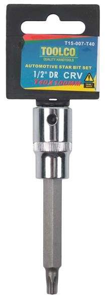 Torx Bit - 1/2" Drive - T40 Long