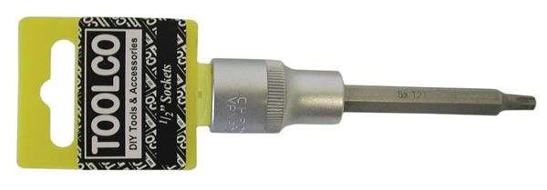 Torx Bit - 1/2" Drive - T27 Long