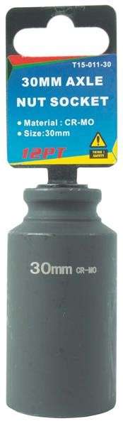 Heavy Duty Axle Socket (12 Point) 30mm