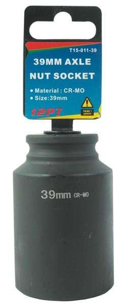 Heavy Duty Axle Socket (12 Point) 39mm