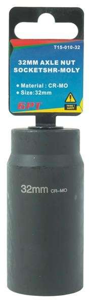 Heavy Duty Axle Socket (6 Point) 32mm