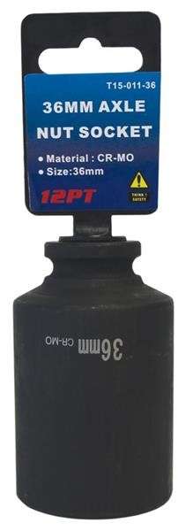 Heavy Duty Axle Socket (12 Point) 36mm