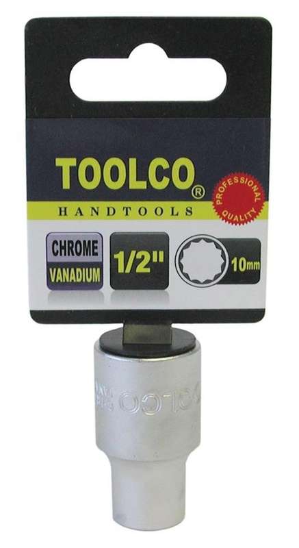 Socket - 1/2" Drive - 12 Point - 10mm
