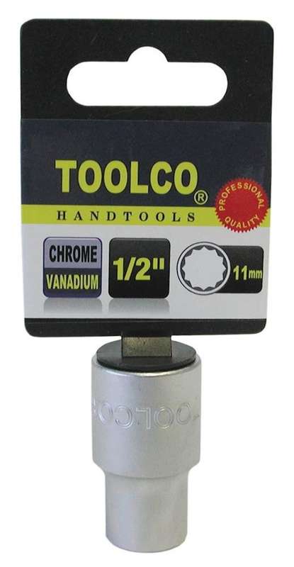 Socket - 1/2" Drive - 12 Point - 11mm