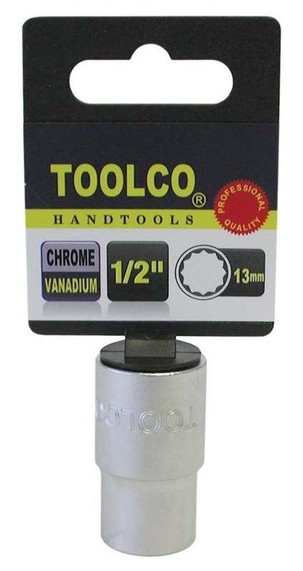 Socket - 1/2" Drive - 12 Point - 13mm
