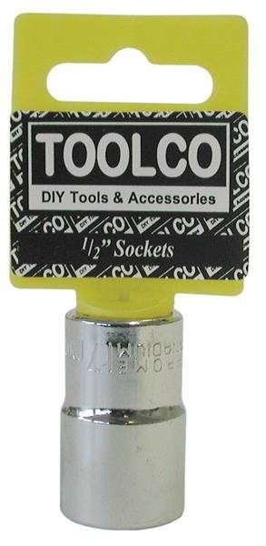 Socket - 1/2" Drive - 6 Point - 17mm