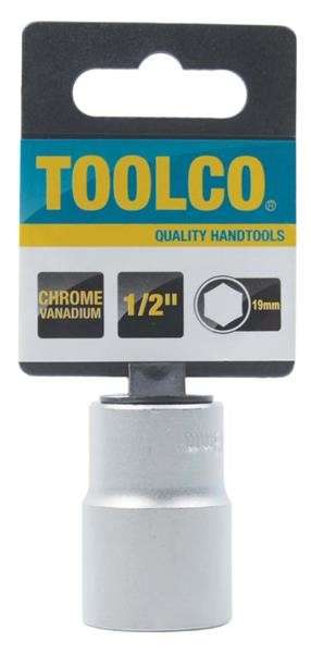 Socket - 1/2" Drive - 6 Point - 19mm