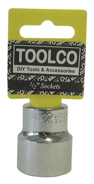 Socket - 1/2" Drive - 6 Point - 23mm