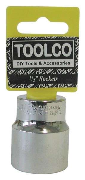 Socket - 1/2" Drive - 6 Point - 27mm