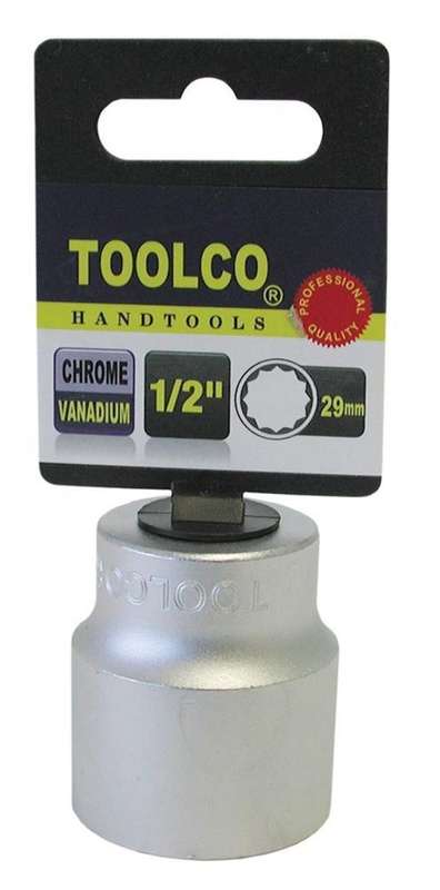 Socket - 1/2" Drive - 12 Point - 29mm