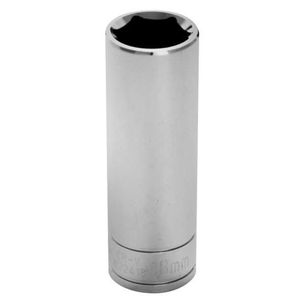 Tube Socket - 1/2" Drive - 6 Point - 18mm