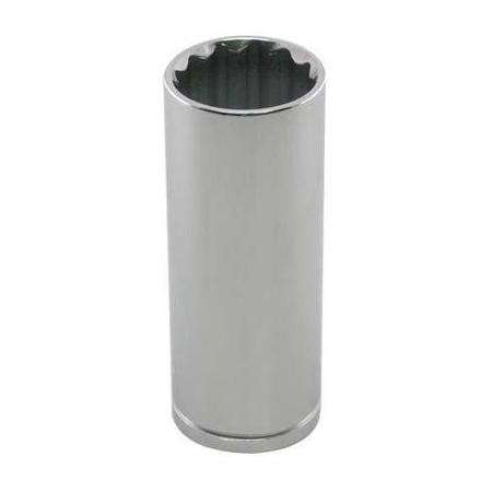 Tube Socket - 1/2" Drive - 12 Point - 21mm