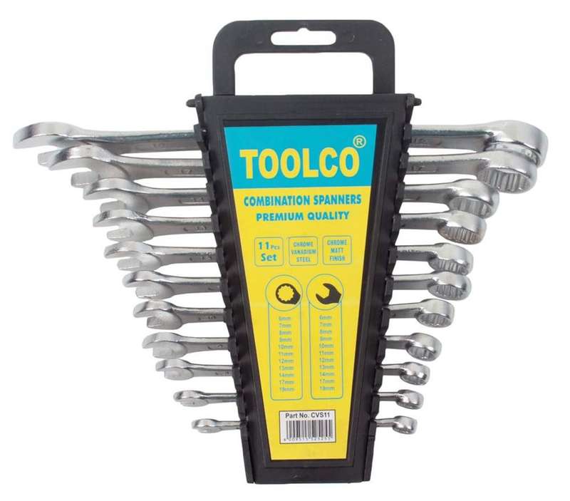 Combination Spanner Set - 11 Piece