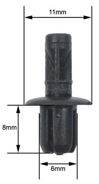 Panel Clips - Toyota - 10 Pieces