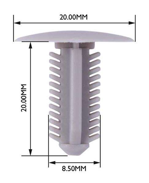 Panel Clip - Toyota Quantum
