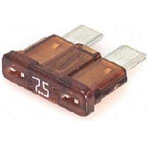 2 Pin Blade Fuse - 7.5 Amp - 100 Pieces