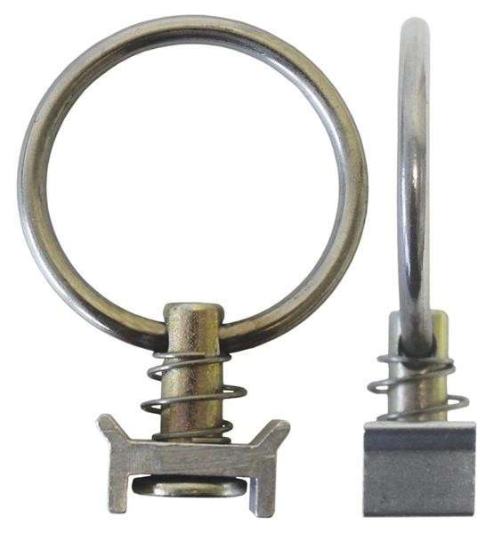Stainless Steel Ring with Aliminium Track Lock