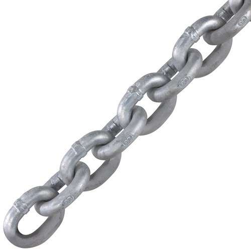 Galvanised Medium Link Chain - 6mm x 30m