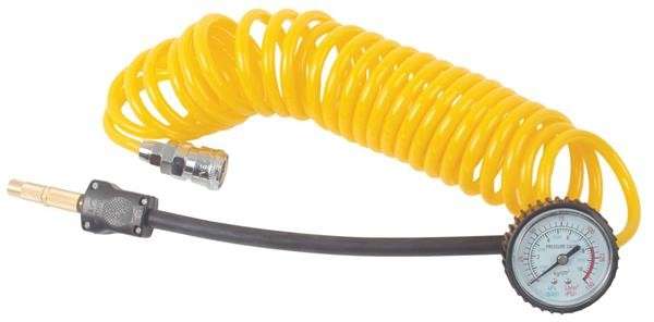 Extra Length Hose and Gauge with Accessories for C7-010