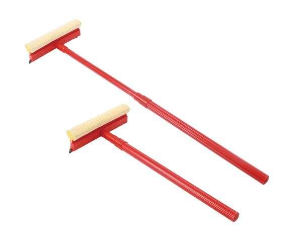 Windscreen Squeegee - Telescopic Plastic Handle