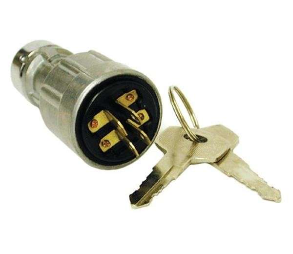 Universal Push In Ignition Switch - 4 Terminal