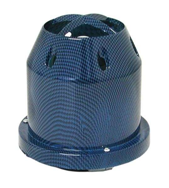 Air FIlter - Plastic Cover - 76mm - Blue