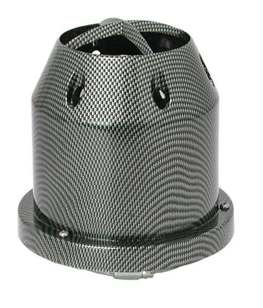Air FIlter - Plastic Cover - 76mm - Black