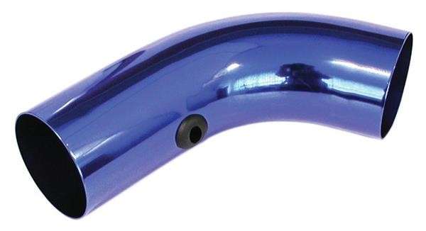 Induction Pipe - Short Bend - Blue