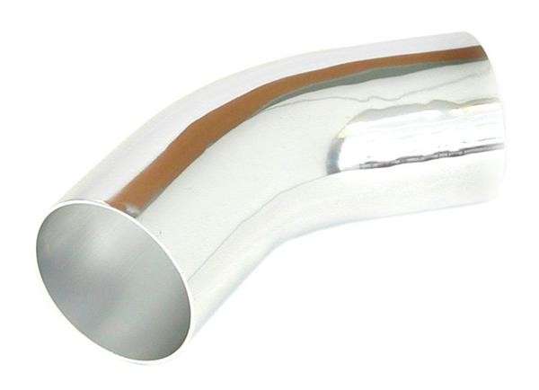 Induction Pipe - 45 Degree - Chrome