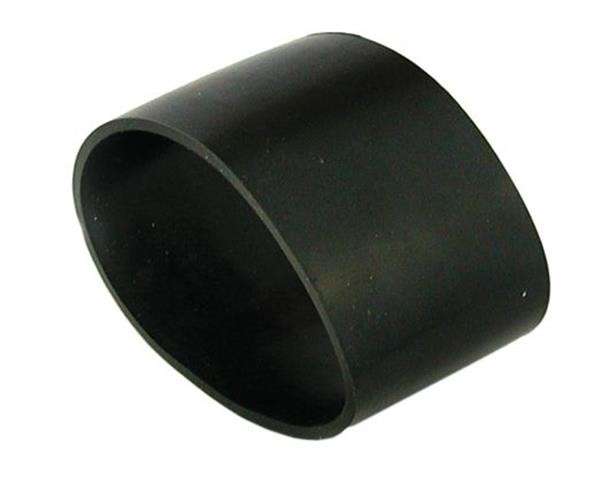 Rubber Joining Sleeve - Straight - Black