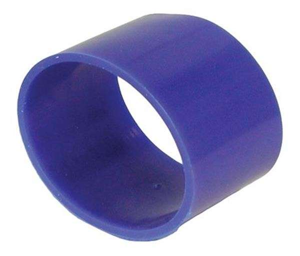 Rubber Joining Sleeve - Straight - Blue