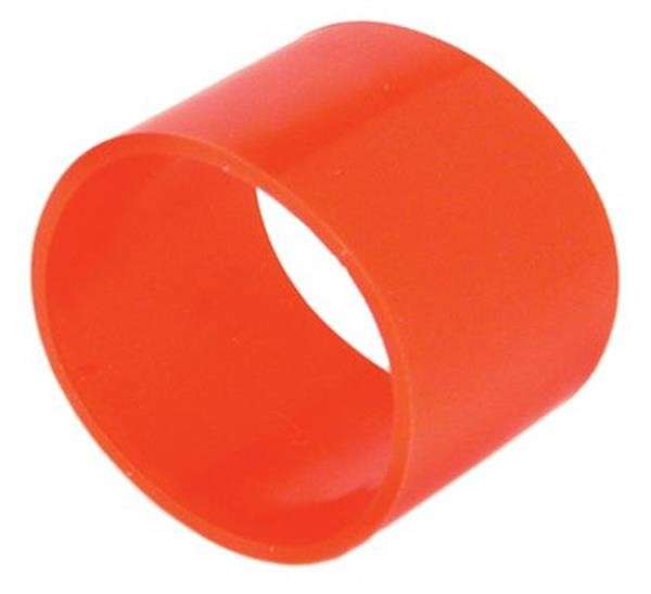 Rubber Joining Sleeve - Straight - Red