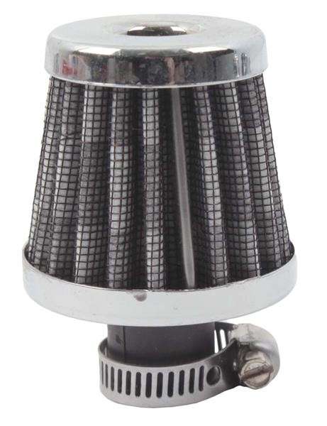 Air Filter Breather - 12mm - Carbon