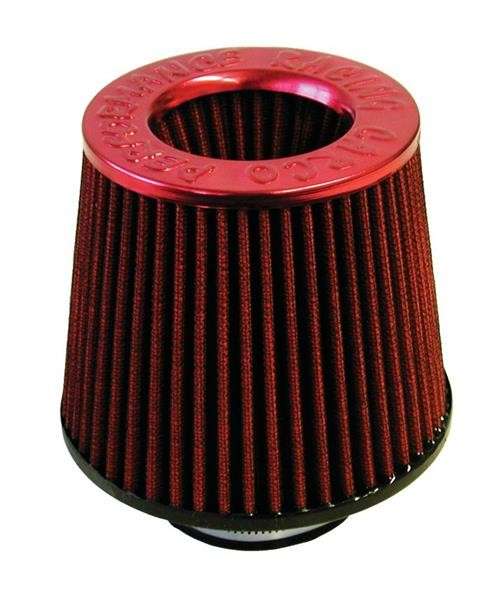 Open Top Air Filter - 76mm - Red
